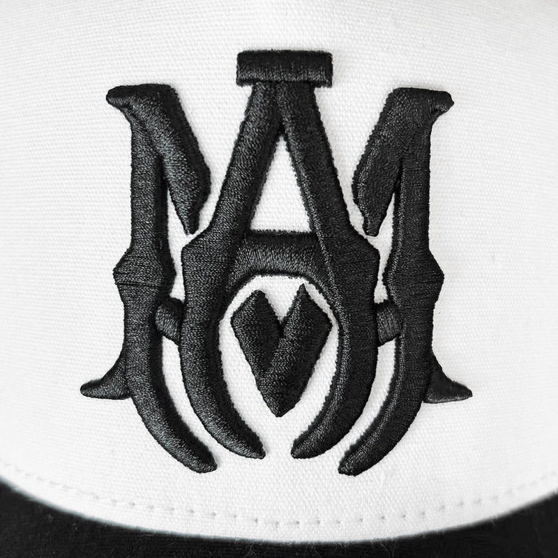 CASA-AMIRI STENCIL TRUCKER HAT