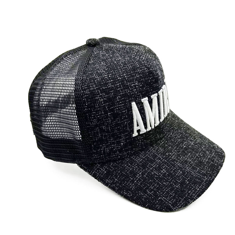CASA-AMIRI STENCIL TRUCKER HAT