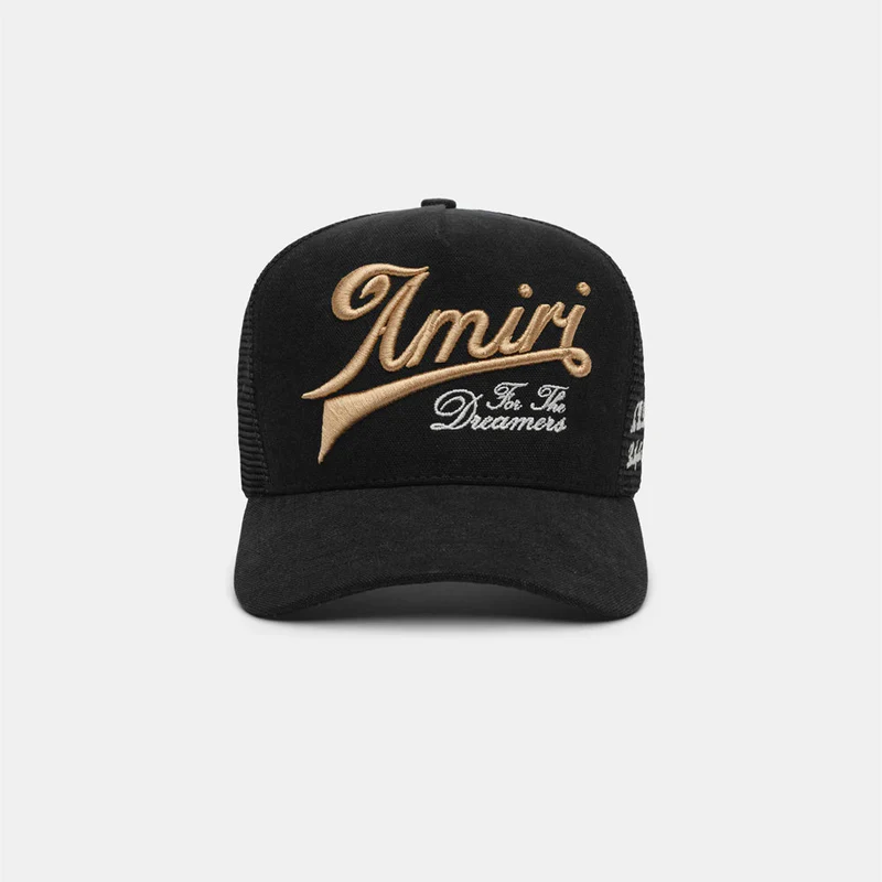 CASA-AMIRI STENCIL TRUCKER HAT
