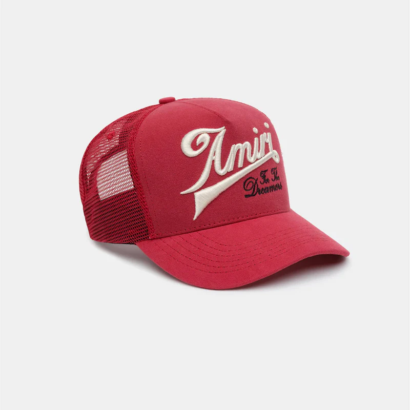 CASA-AMIRI STENCIL TRUCKER HAT