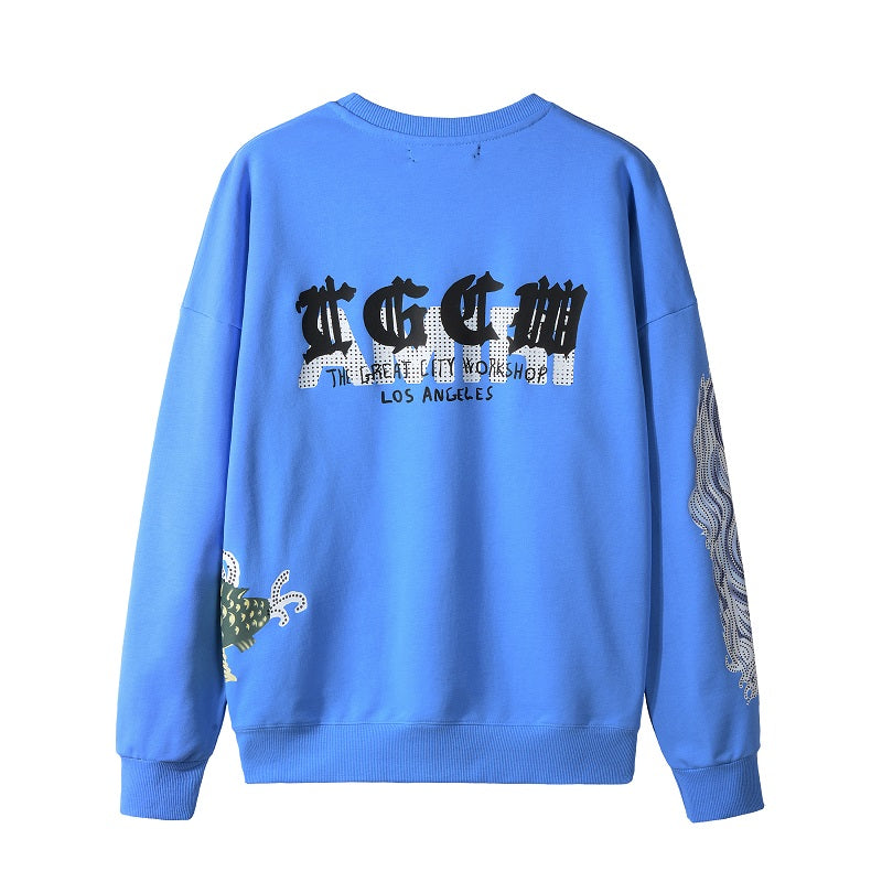 CASA-AMIRI 2025 New High Quality Cotton Classic Hoodie 3345