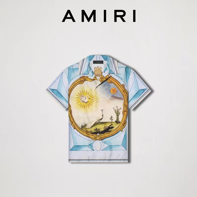 CASA-AMIRI 2025SS NEW HOT SALE SILK SHIRT