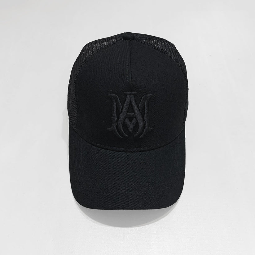 CASA-AMIRI STENCIL TRUCKER HAT