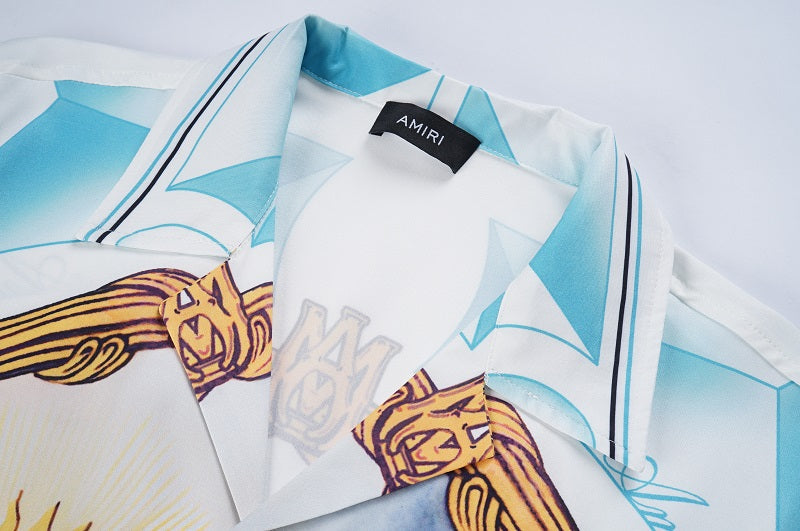 CASA-AMIRI 2025SS NEW HOT SALE SILK SHIRT