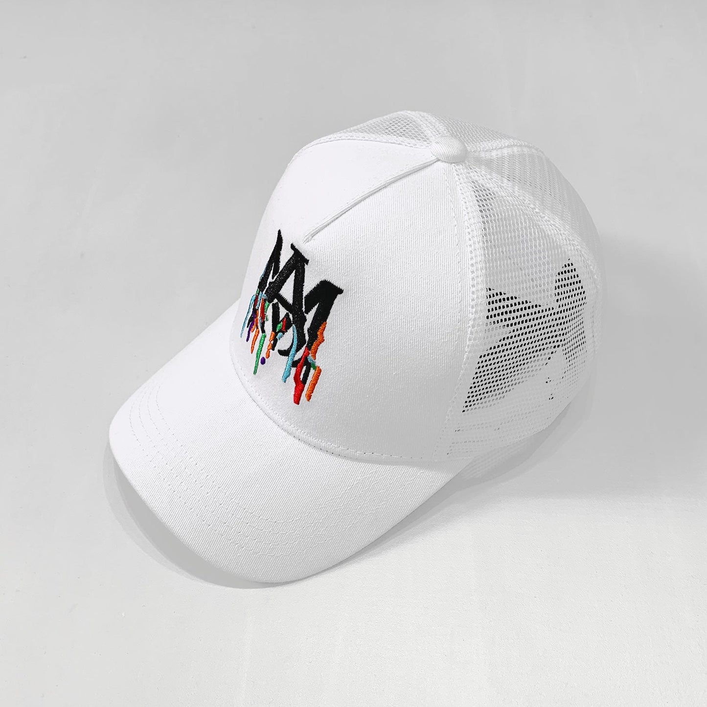 CASA-AMIRI STENCIL TRUCKER HAT