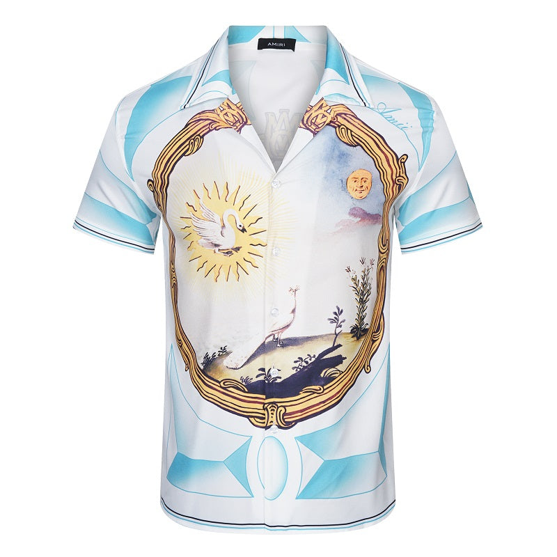 CASA-AMIRI 2025SS NEW HOT SALE SILK SHIRT