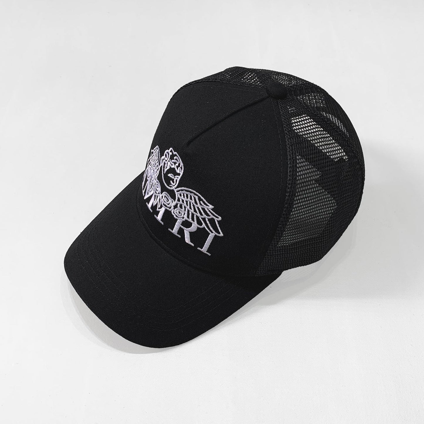 CASA-AMIRI STENCIL TRUCKER HAT