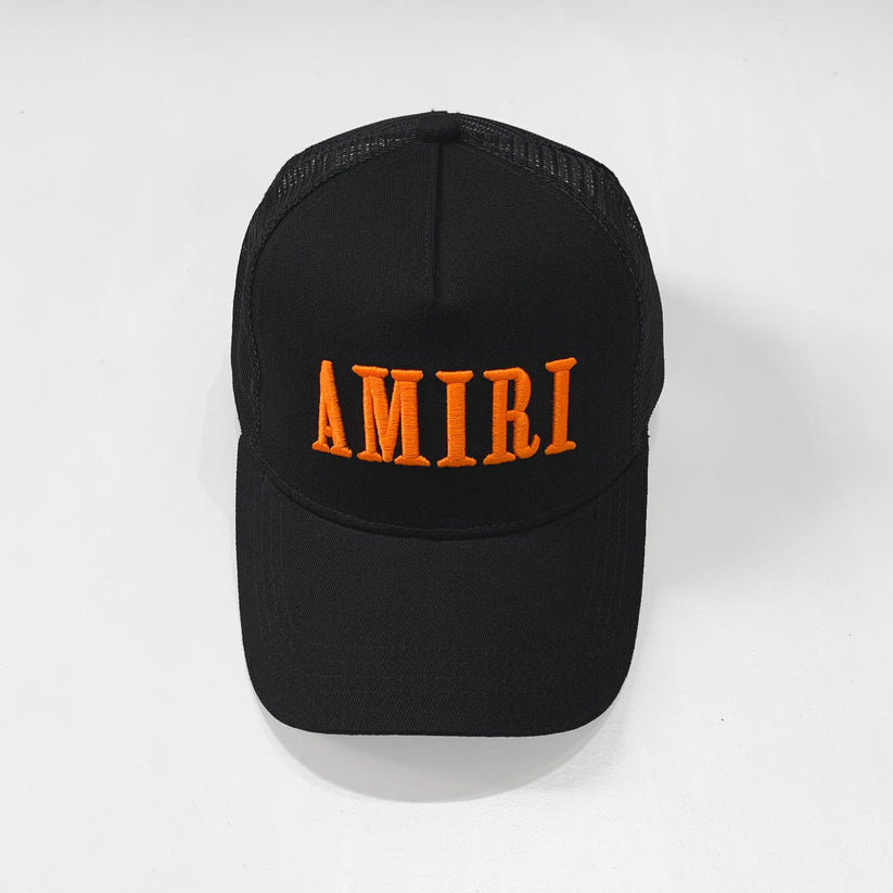 CASA-AMIRI STENCIL TRUCKER HAT