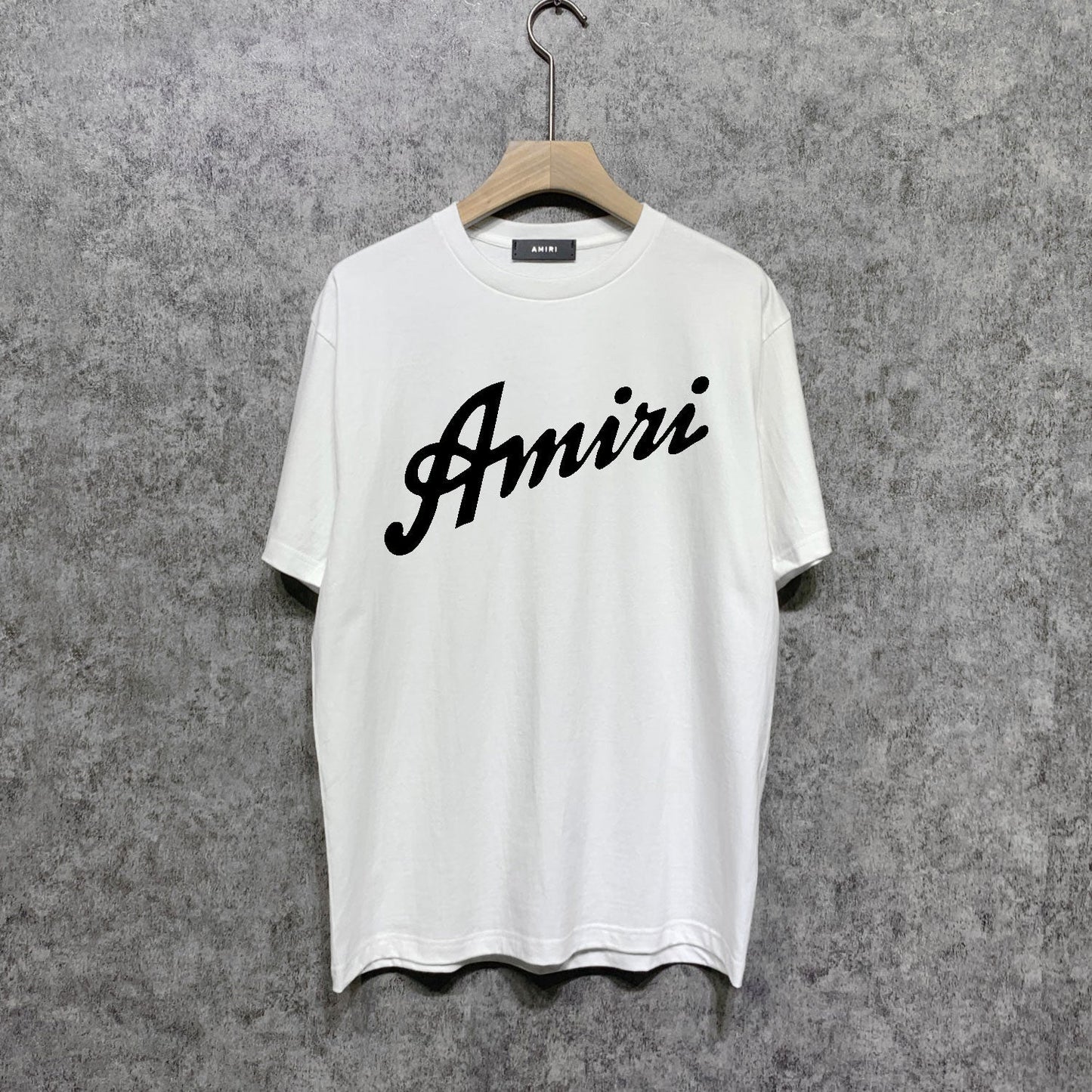 CASA-AMIRI 2025 New High Quality Cotton Flower Logo T-Shirt