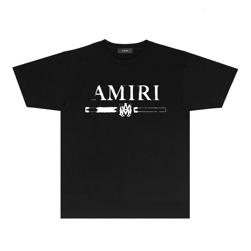 CASA-AMIRI 2025 New High Quality Cotton Flower Logo T-Shirt 081