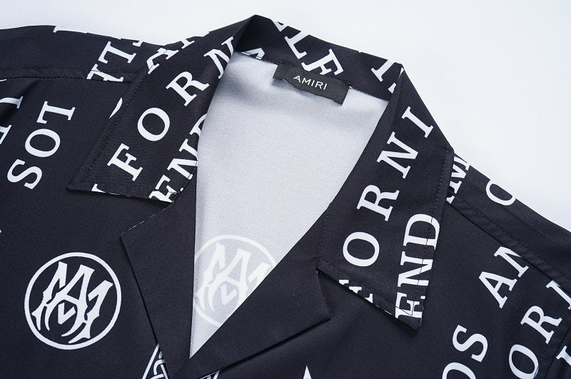 CASA-AMIRI 2025SS NEW HOT SALE SILK SHIRT