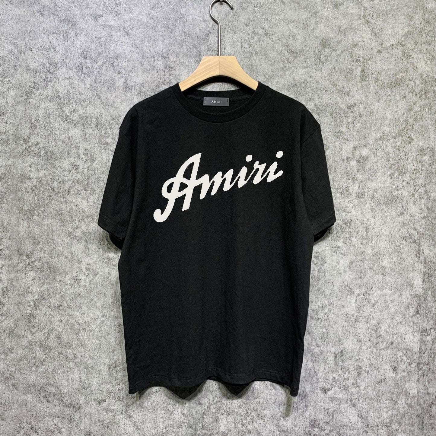 CASA-AMIRI 2025 New High Quality Cotton Flower Logo T-Shirt