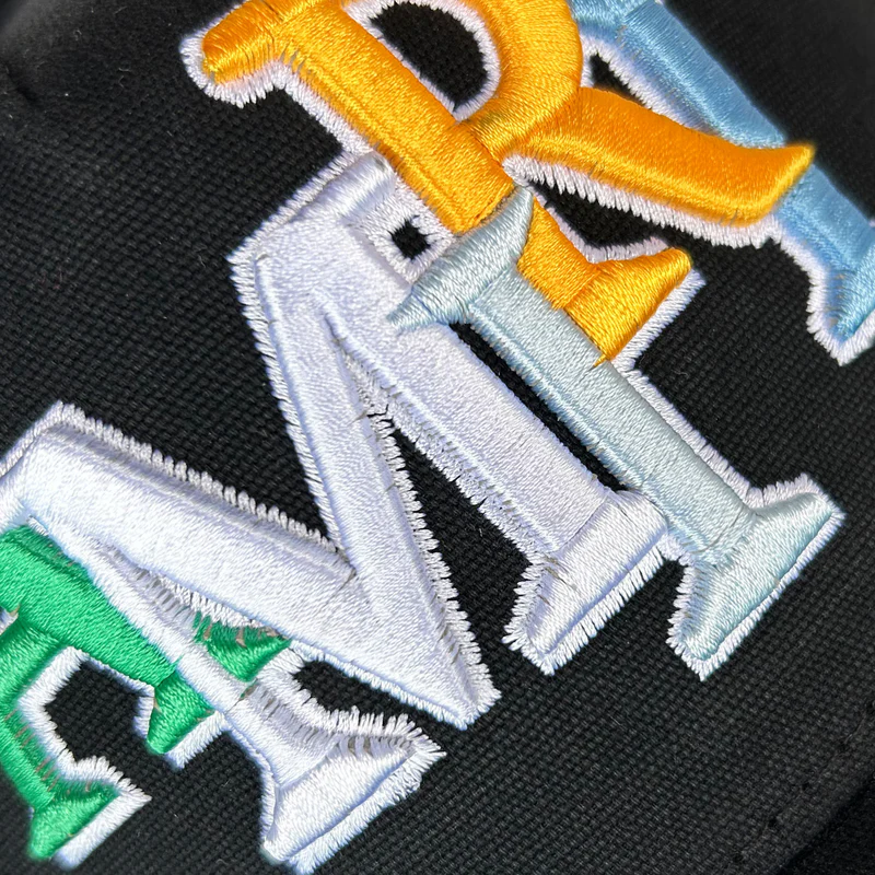CASA-AMIRI STENCIL TRUCKER HAT