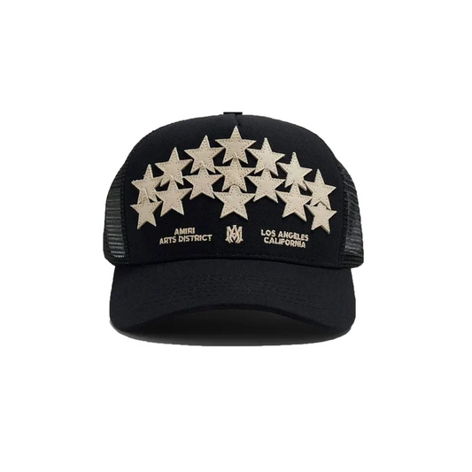 CASA-AMIRI STENCIL TRUCKER HAT