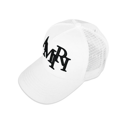 CASA-AMIRI STENCIL TRUCKER HAT