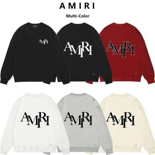 CASA-AMIRI 2025 New Cotton Classic Crewneck Sweatshirt