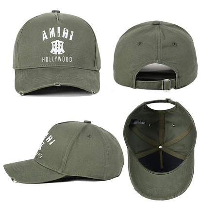 CASA-AMIRI STENCIL TRUCKER HAT