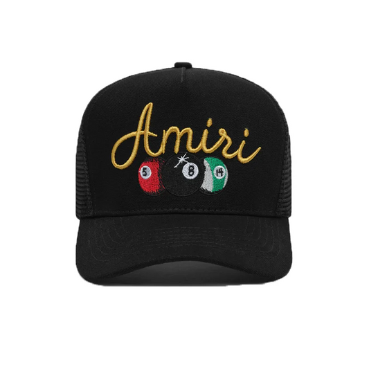 CASA-AMIRI STENCIL TRUCKER HAT