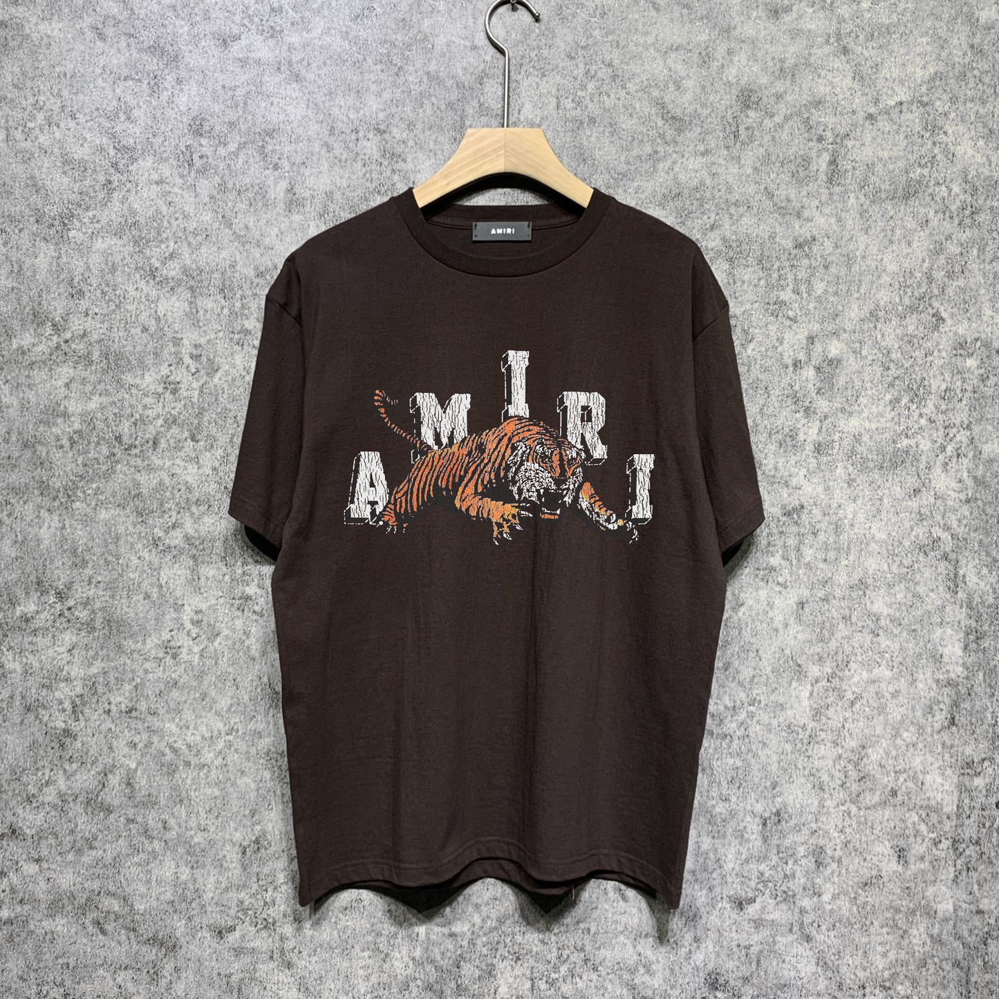 CASA-AMIRI 2025 New High Quality Cotton Flower Logo T-Shirt