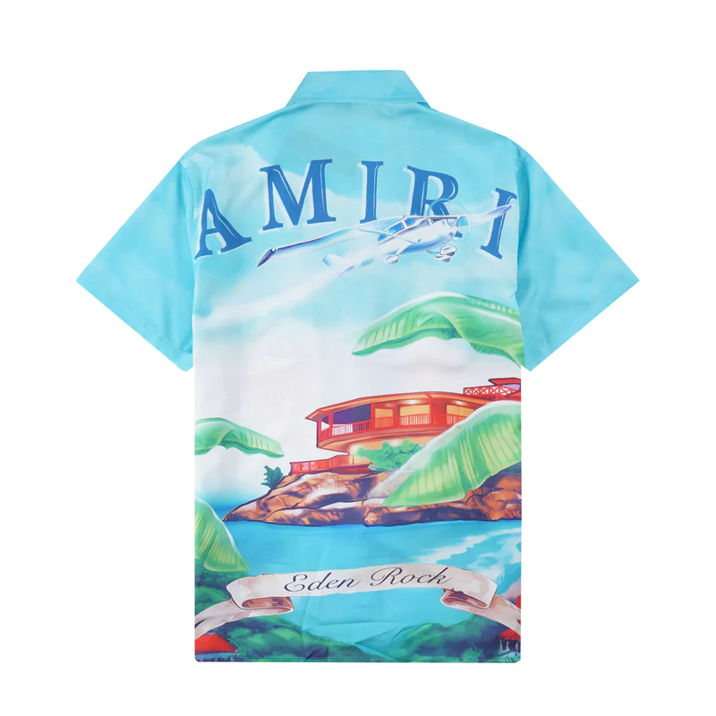 CASA-AMIRI 2025 New Shirt Shorts Set