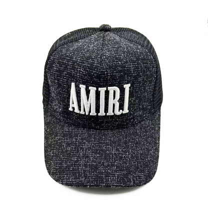 CASA-AMIRI STENCIL TRUCKER HAT