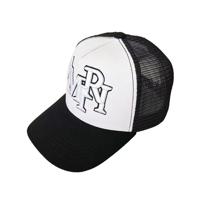 CASA-AMIRI STENCIL TRUCKER HAT