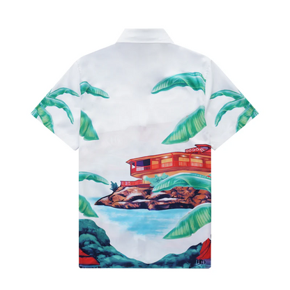 CASA-AMIRI 2025 New Shirt Shorts Set