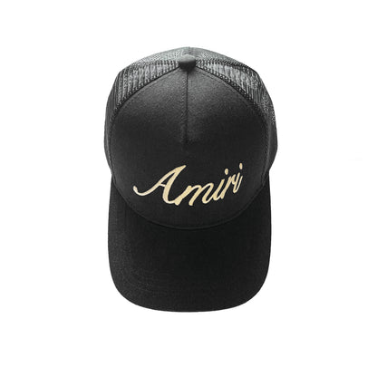CASA-AMIRI STENCIL TRUCKER HAT