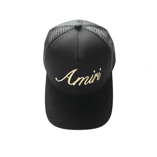 CASA-AMIRI STENCIL TRUCKER HAT
