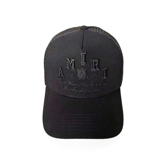 CASA-AMIRI STENCIL TRUCKER HAT