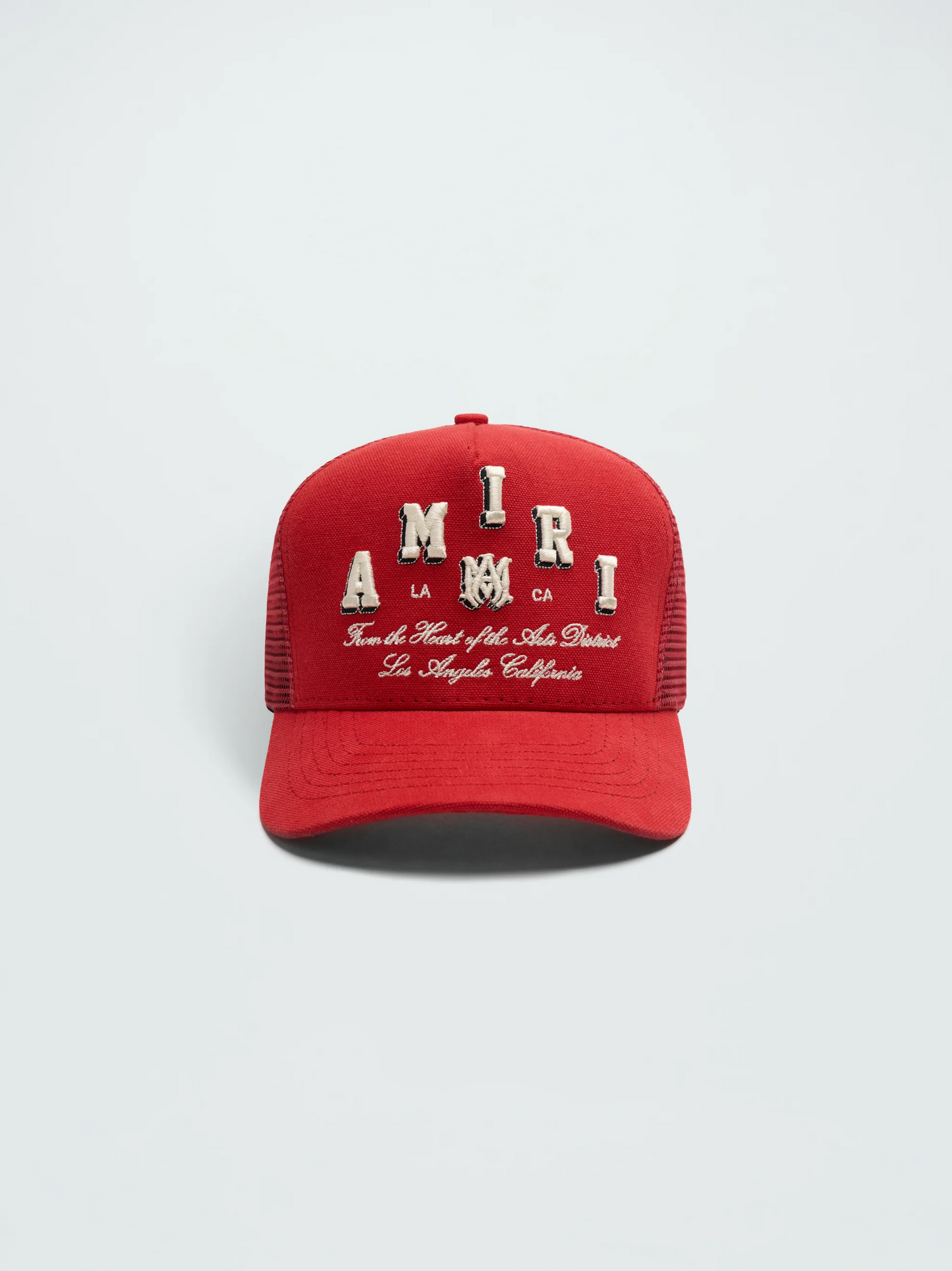 CASA-AMIRI STENCIL TRUCKER HAT