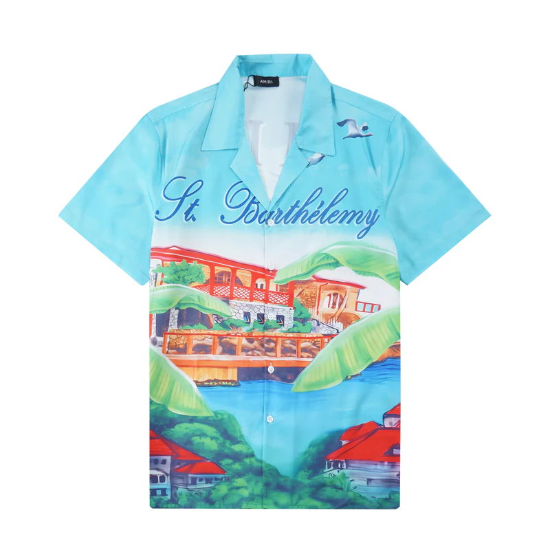 CASA-AMIRI 2025 New Shirt Shorts Set