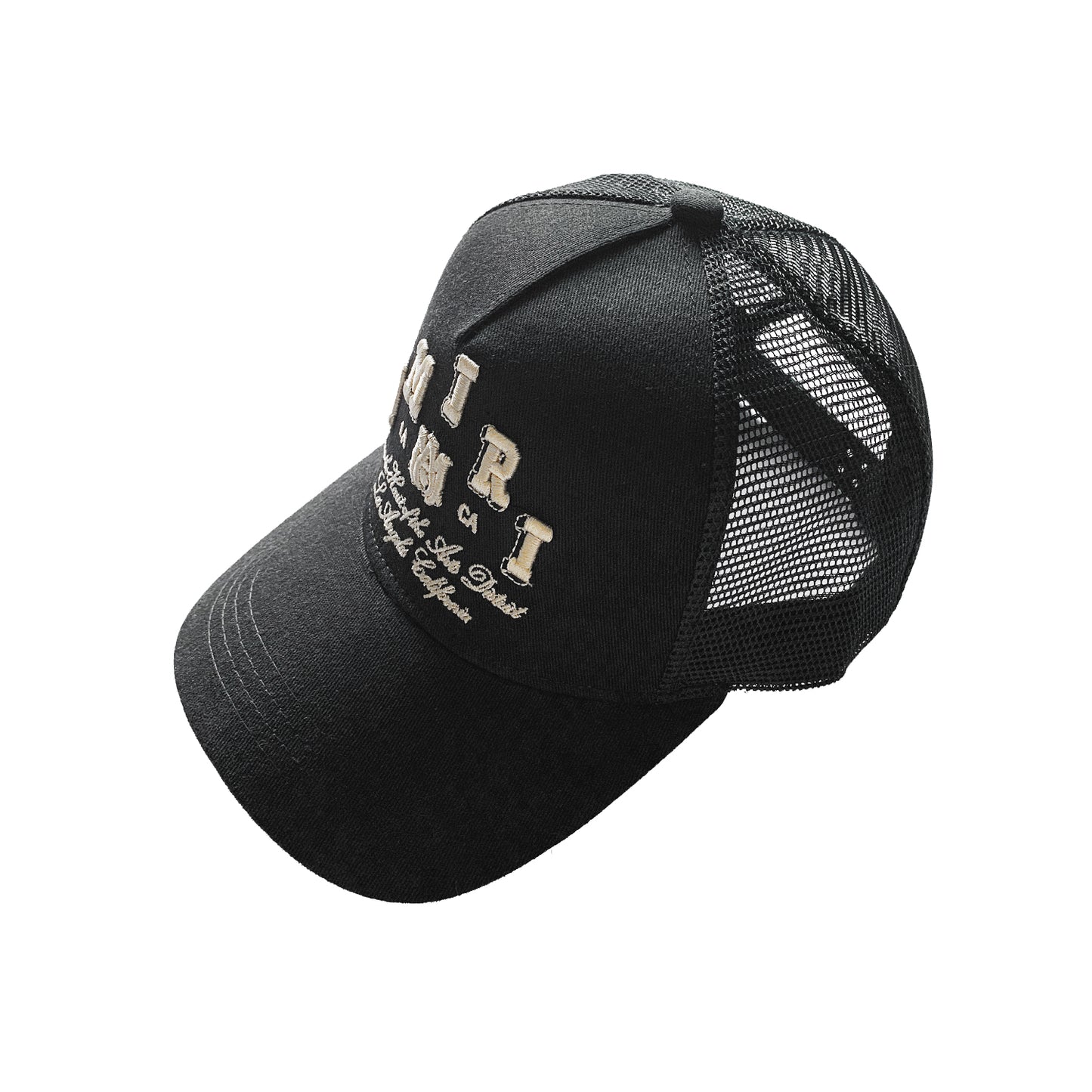 CASA-AMIRI STENCIL TRUCKER HAT