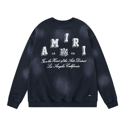 CASA-AMIRI 2025 New Cotton Classic Crewneck Sweatshirt