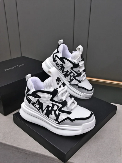CASA-AMIRI  2025 New Skull Head Sneakers