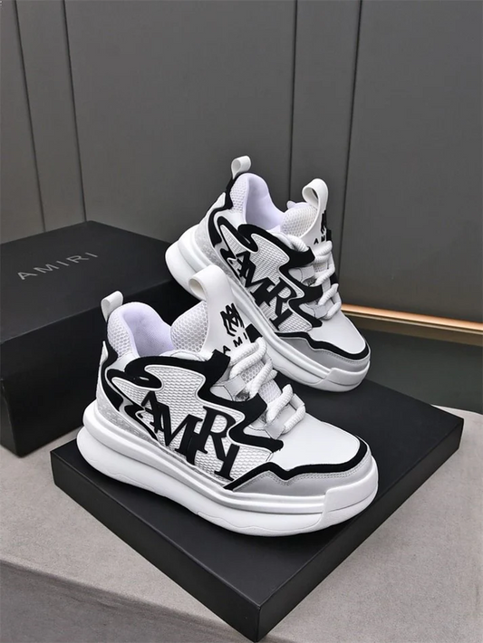 CASA-AMIRI  2025 New Skull Head Sneakers