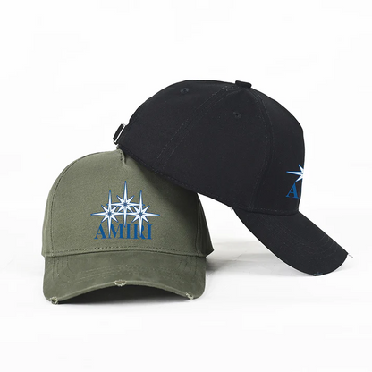 CASA-AMIRI STENCIL TRUCKER HAT
