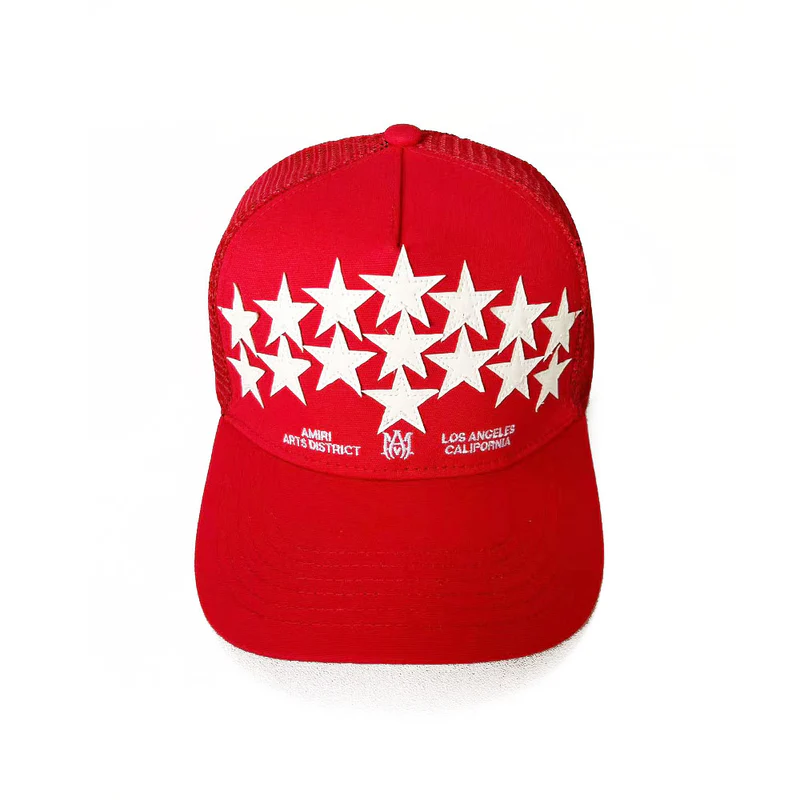 CASA-AMIRI STENCIL TRUCKER HAT