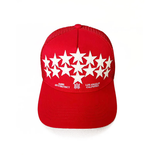 CASA-AMIRI STENCIL TRUCKER HAT