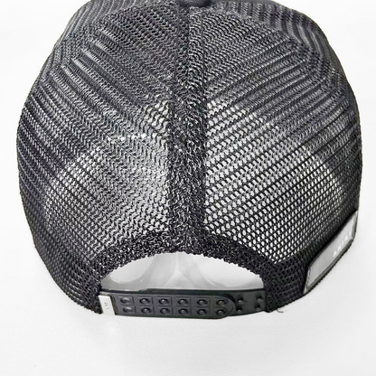 CASA-AMIRI STENCIL TRUCKER HAT