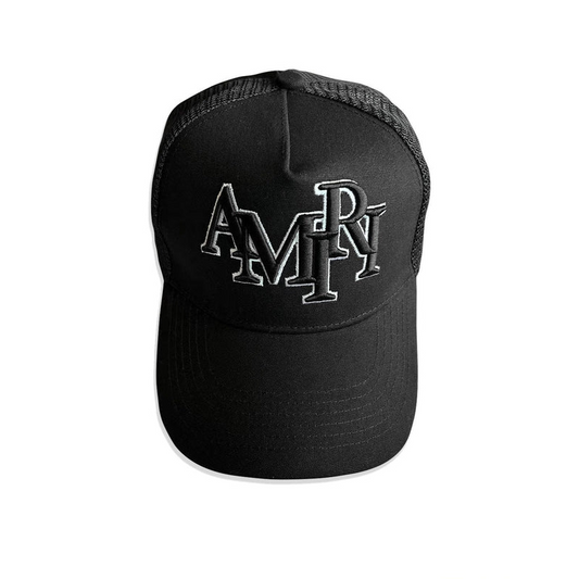 CASA-AMIRI STENCIL TRUCKER HAT