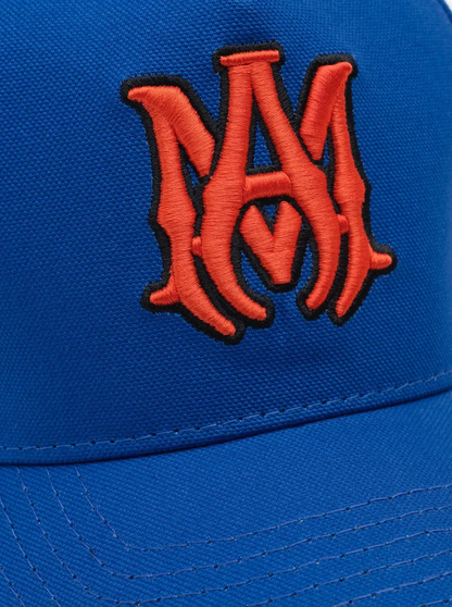 CASA-AMIRI STENCIL TRUCKER HAT