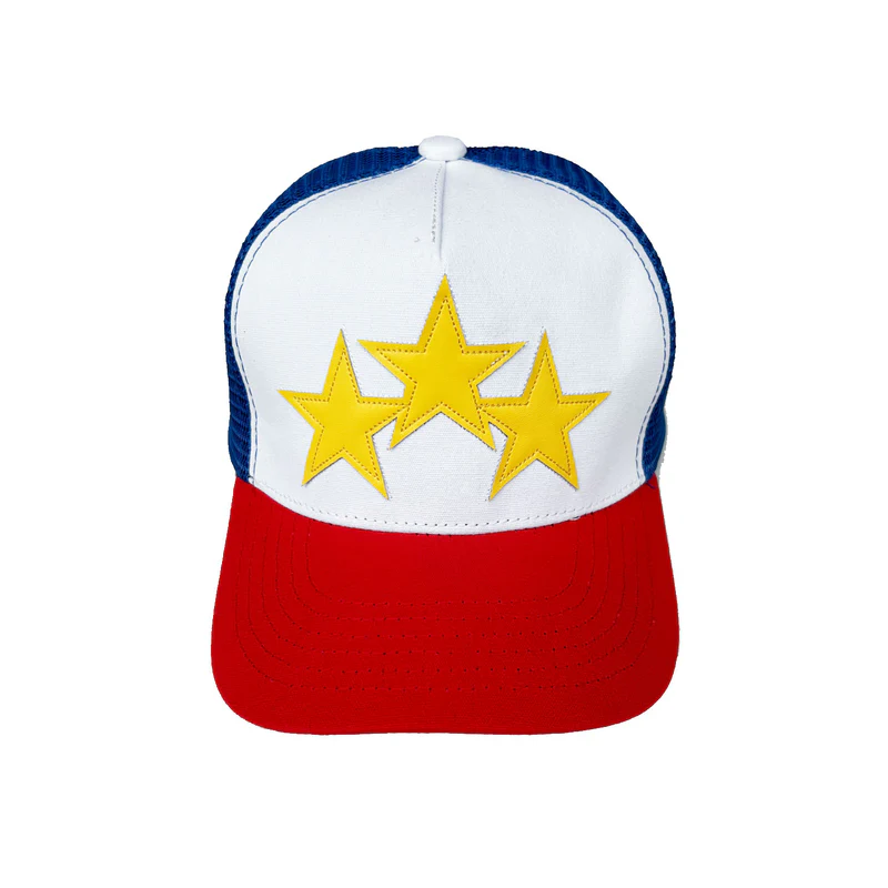 CASA-AMIRI STENCIL TRUCKER HAT