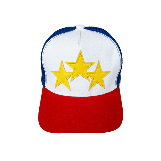 CASA-AMIRI STENCIL TRUCKER HAT