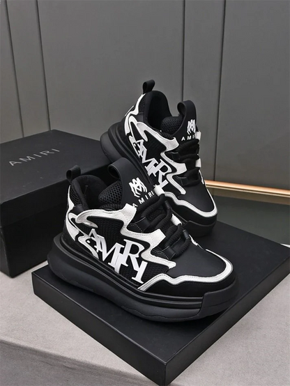 CASA-AMIRI  2025 New Skull Head Sneakers