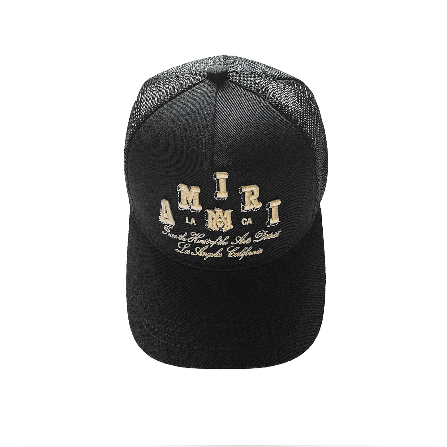 CASA-AMIRI STENCIL TRUCKER HAT