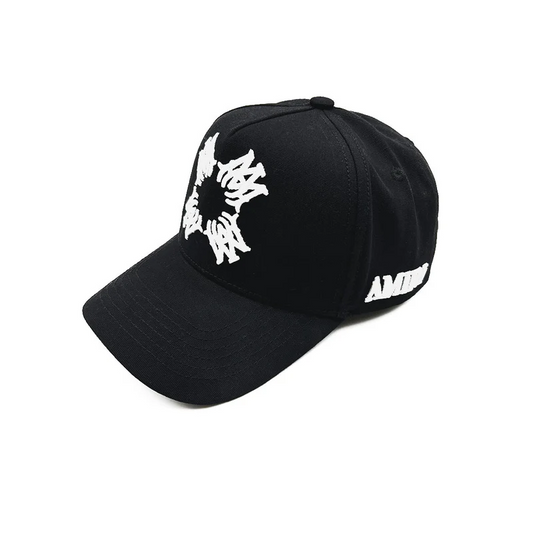CASA-AMIRI STENCIL TRUCKER HAT