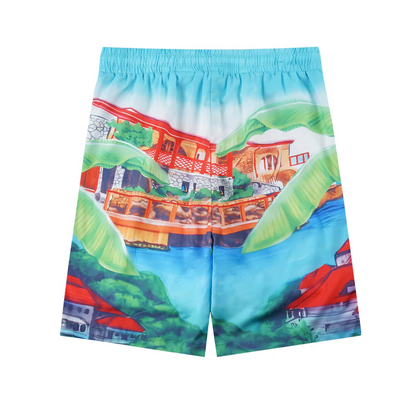 CASA-AMIRI 2025 New Shirt Shorts Set