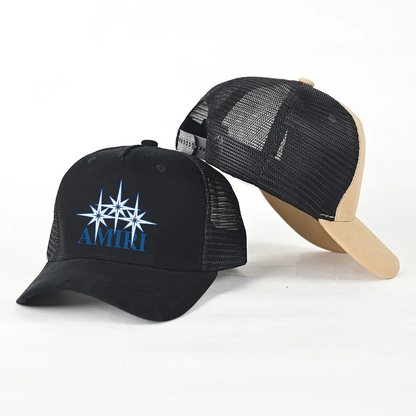 CASA-AMIRI STENCIL TRUCKER HAT