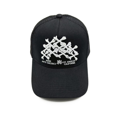 CASA-AMIRI STENCIL TRUCKER HAT